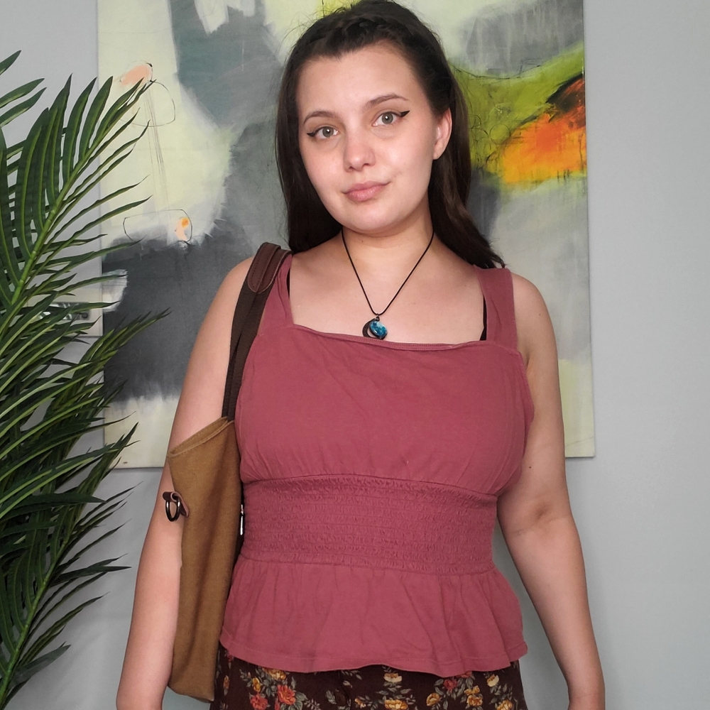 Fairy Grunge Smock Tank Top